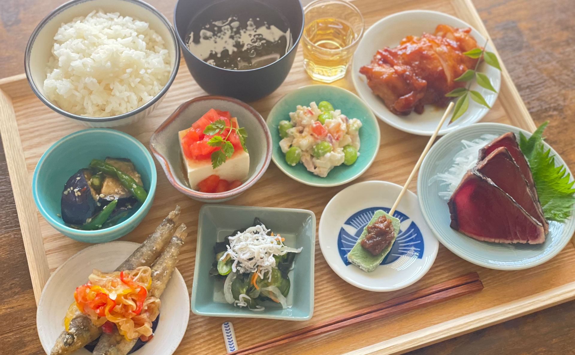 夕食