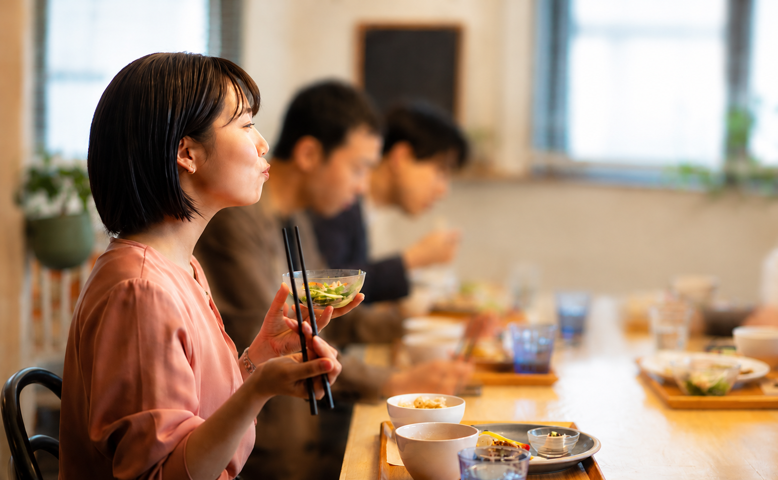 WELLNESS PARK IWAKI いわきゆったり館のカフェダイニング